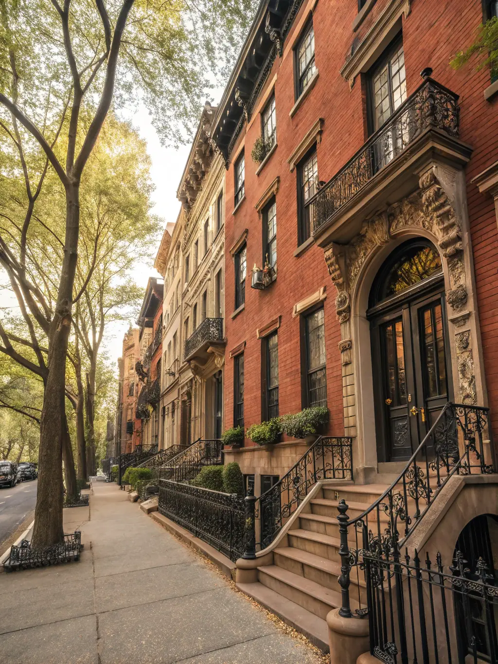 A high-resolution image of a beautifully renovated historic home with modern upgrades, showcasing the transformation, with a focus on the blend of classic architecture and contemporary design.