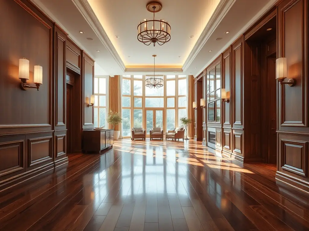 A beautifully staged, renovated home interior with modern furnishings and high-end finishes, showcasing the quality of Golden Gate Investor's revitalization projects.